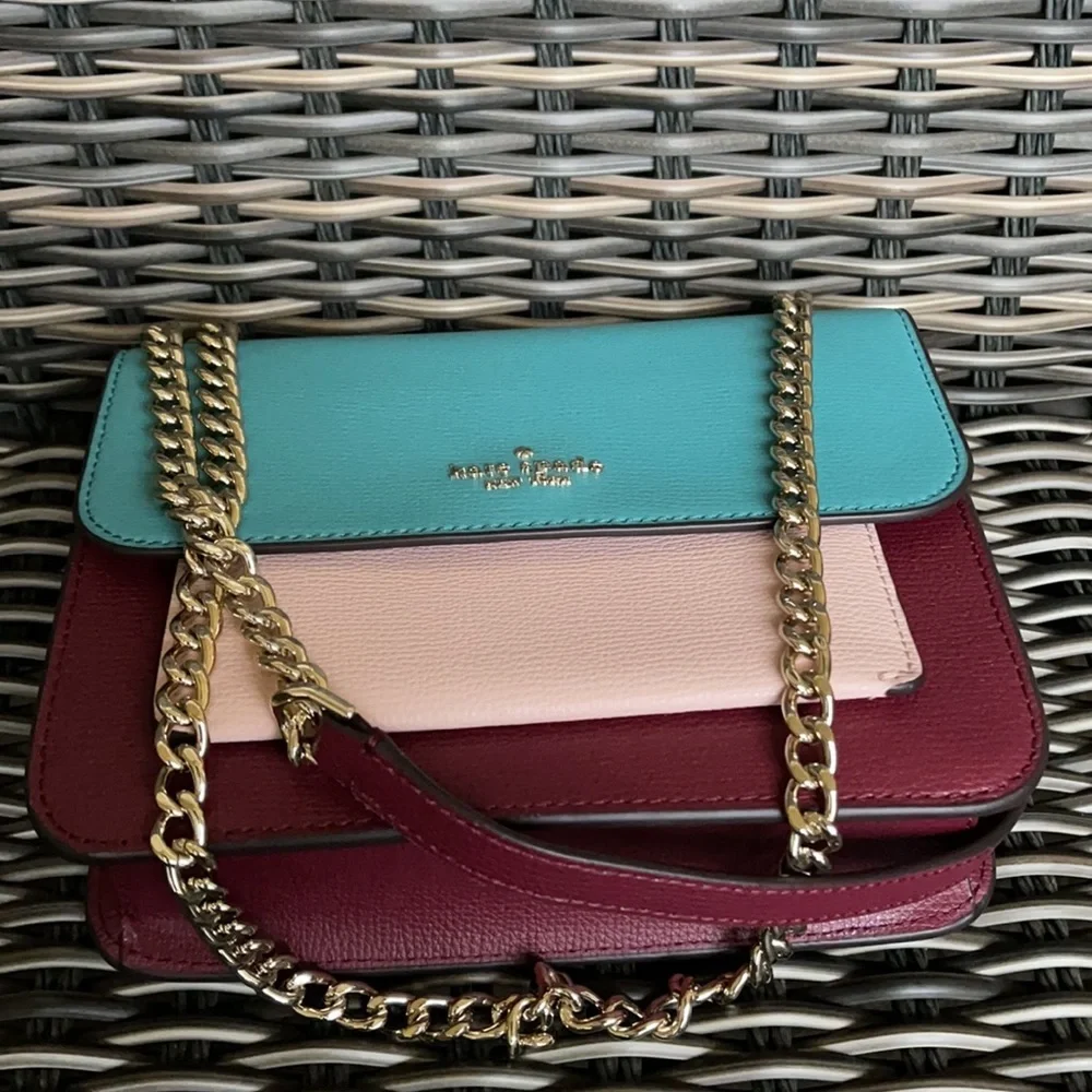 Kate Spade remi colorblock flap chain crossbody
